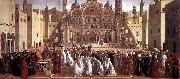 BELLINI, Giovanni, Sermon of St Mark in Alexandria abc